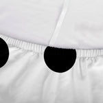 Snowman Face Print Sofa Cover