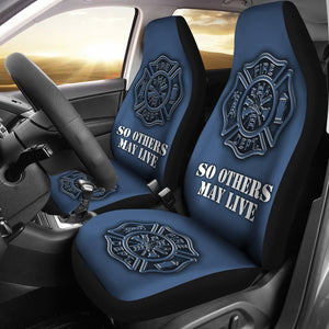 So Others May Live Fire Department Universal Fit Car Seat Covers GearFrost