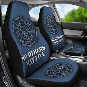 So Others May Live Fire Department Universal Fit Car Seat Covers GearFrost