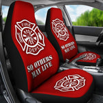 So Others May Live Firefighter Universal Fit Car Seat Covers GearFrost