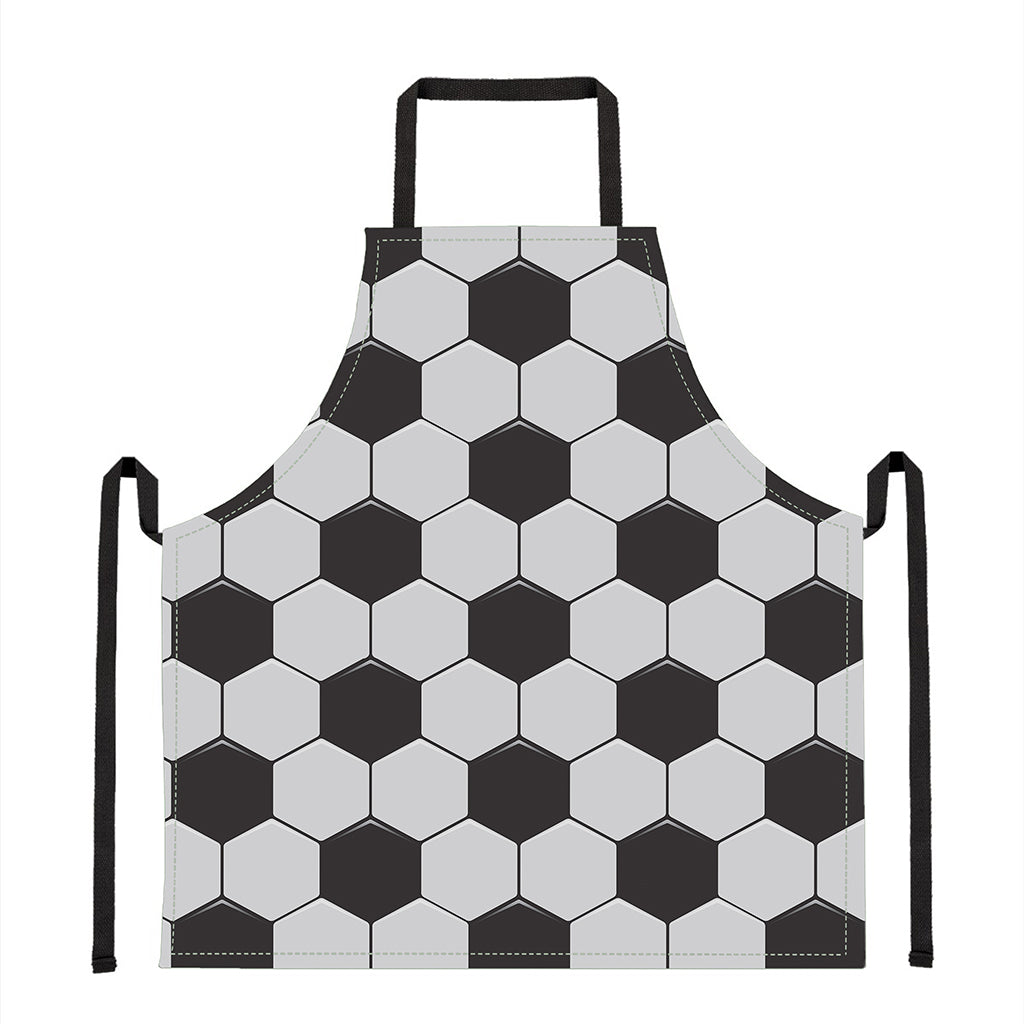 Soccer Ball Print Apron