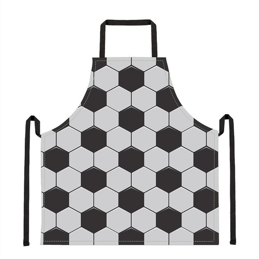 Soccer Ball Print Apron