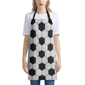 Soccer Ball Print Apron