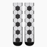 Soccer Ball Print Crew Socks