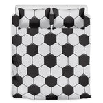 Soccer Ball Print Duvet Cover Bedding Set