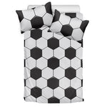 Soccer Ball Print Duvet Cover Bedding Set