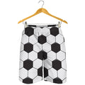 Soccer Ball Print Men's Shorts