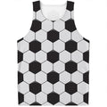 Soccer Ball Print Men's Tank Top