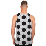 Soccer Ball Print Men's Tank Top
