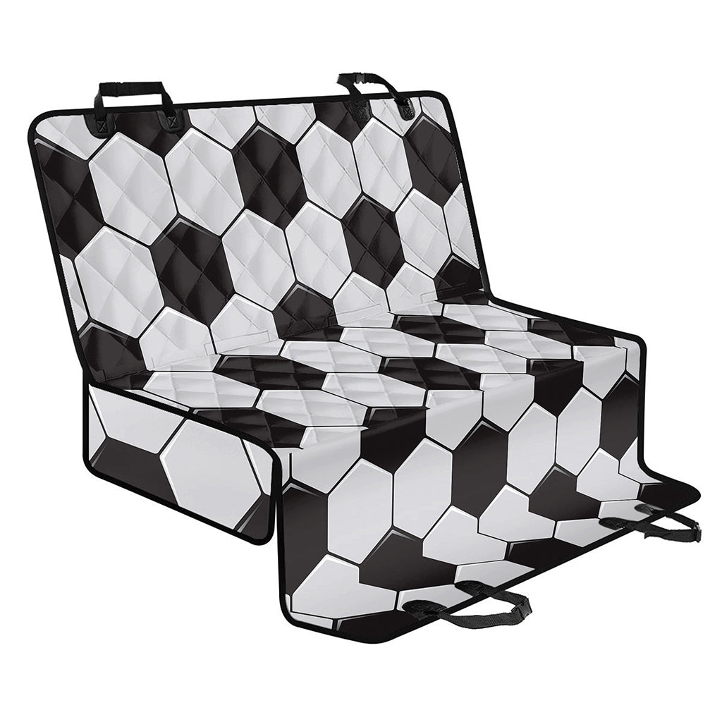 Soccer Ball Print Pet Car Back Seat Cover