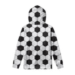 Soccer Ball Print Pullover Hoodie