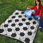 Soccer Ball Print Quilt