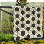 Soccer Ball Print Quilt