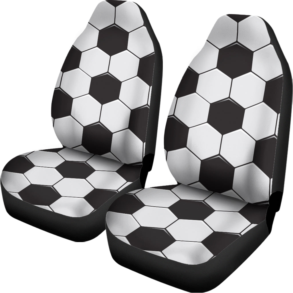 Soccer Ball Print Universal Fit Car Seat Covers