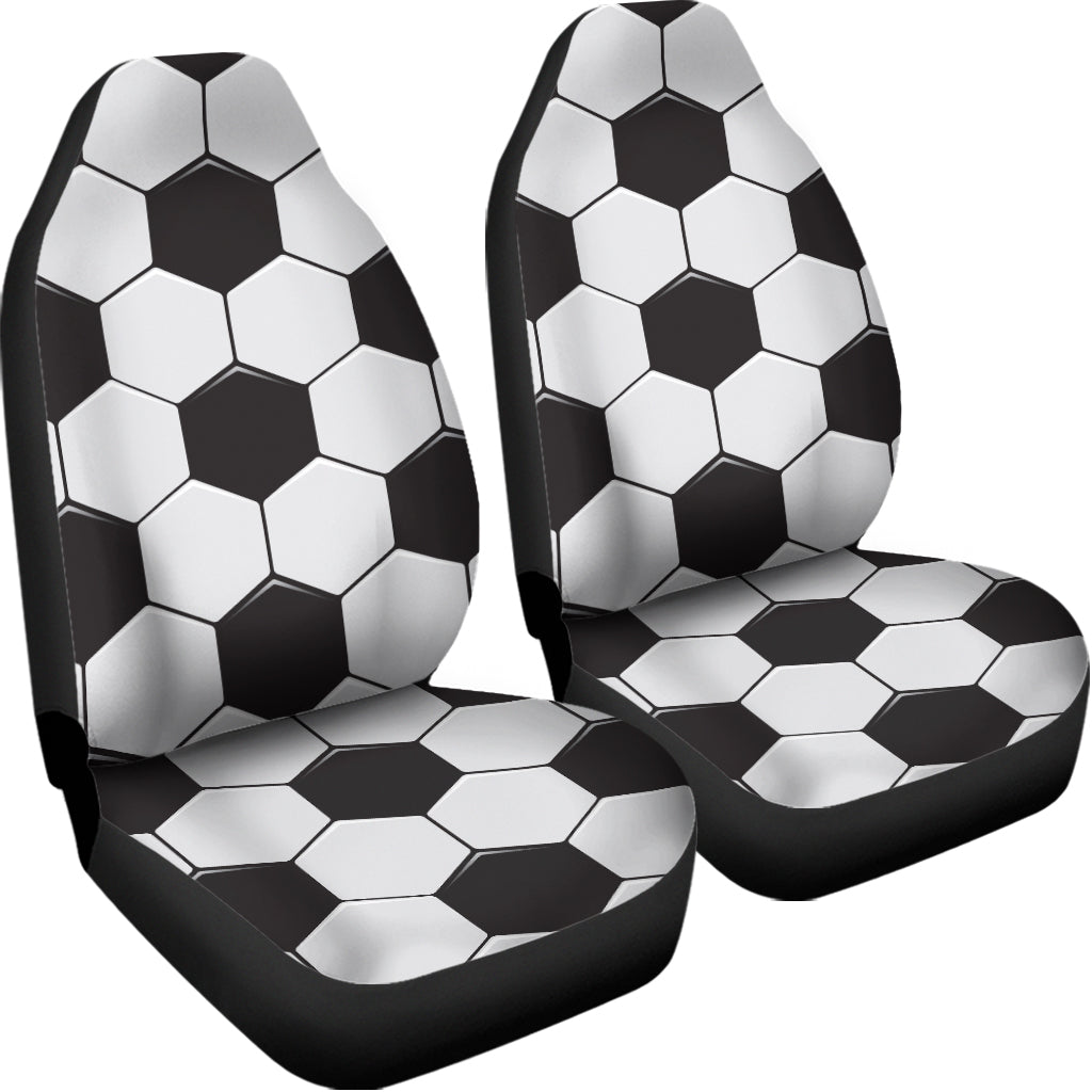 Soccer Ball Print Universal Fit Car Seat Covers