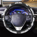 Soccer Ball Texture Print Car Steering Wheel Cover