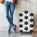 Soccer Ball Print Luggage Cover