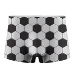 Soccer Ball Texture Print Men's Boxer Briefs