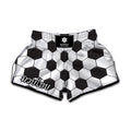 Soccer Ball Print Muay Thai Boxing Shorts