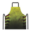 Softball Ball Print Apron