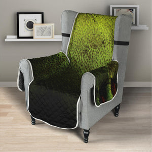 Softball Ball Print Armchair Protector