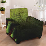 Softball Ball Print Armchair Slipcover