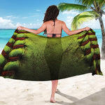 Softball Ball Print Beach Sarong Wrap