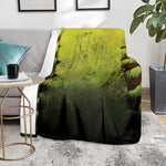 Softball Ball Print Blanket