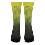 Softball Ball Print Crew Socks