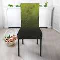 Softball Ball Print Dining Chair Slipcover