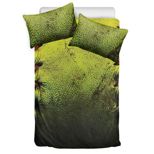 Softball Ball Print Duvet Cover Bedding Set