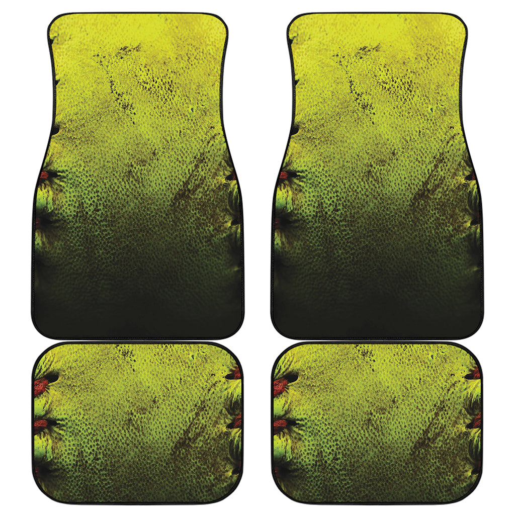 Softball Ball Print Front and Back Car Floor Mats