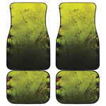 Softball Ball Print Front and Back Car Floor Mats