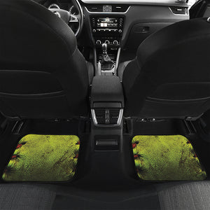 Softball Ball Print Front and Back Car Floor Mats