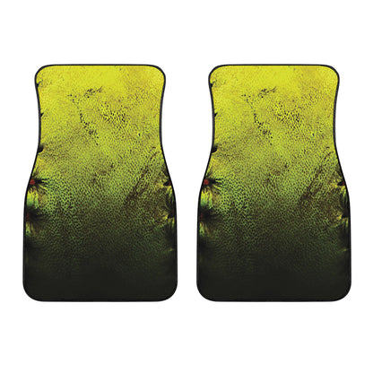 Softball Ball Print Front Car Floor Mats