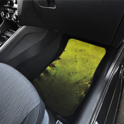 Softball Ball Print Front Car Floor Mats
