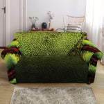 Softball Ball Print Loveseat Slipcover