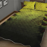 Softball Ball Print Quilt Bed Set