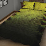 Softball Ball Print Quilt Bed Set