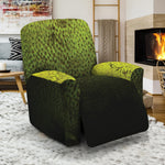 Softball Ball Print Recliner Slipcover