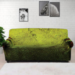 Softball Ball Print Sofa Cover