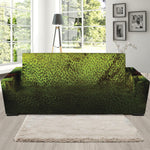 Softball Ball Print Sofa Slipcover