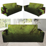 Softball Ball Print Sofa Slipcover