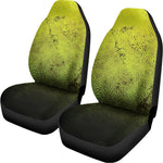 Softball Ball Print Universal Fit Car Seat Covers