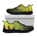 Softball Ball Print Black Running Shoes