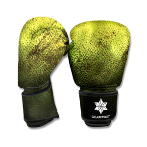 Softball Ball Texture Print Boxing Gloves