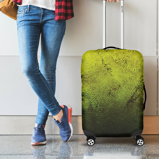 Softball Ball Print Luggage Cover