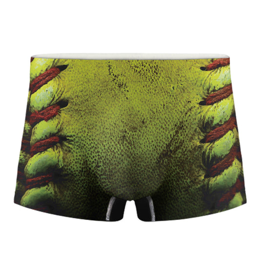 Softball Ball Print Men's Boxer Briefs