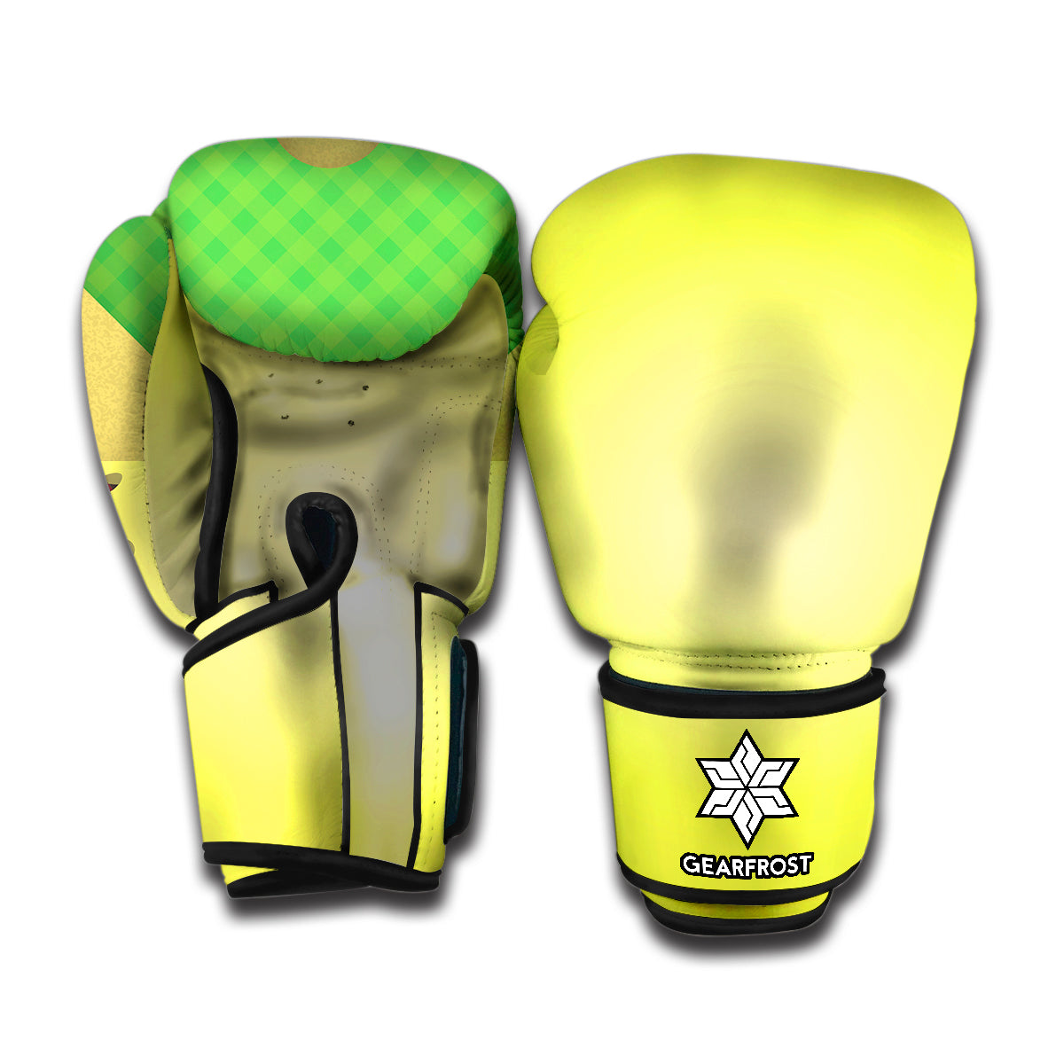 Softball Field And Ball Print Boxing Gloves