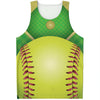 Softball Field And Ball Print Men's Tank Top